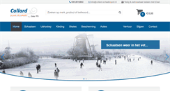 Desktop Screenshot of collard-schaatssport.nl